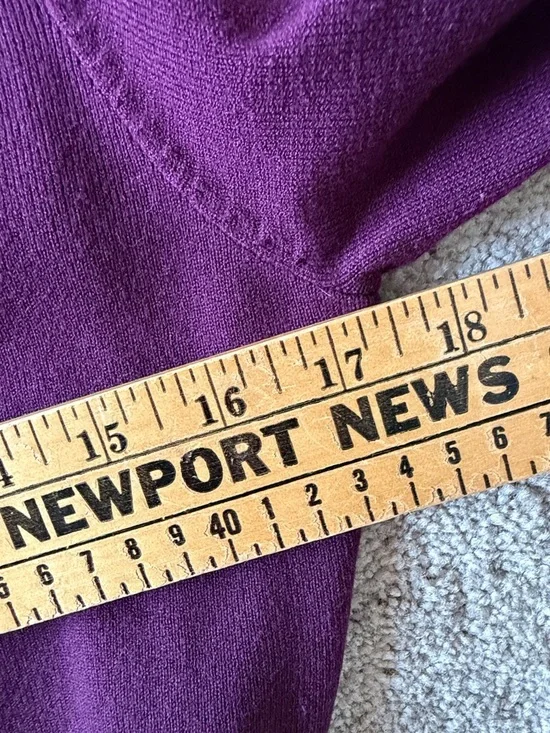 Eliza J Faux Wrap Sweater Dress Size M - Picture 12 of 13